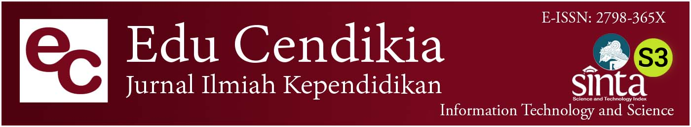 Edu Cendikia: Jurnal Ilmiah Kependidikan